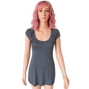 Forever 21 Ruffle Sleeve Scoop Neck Top – Size M